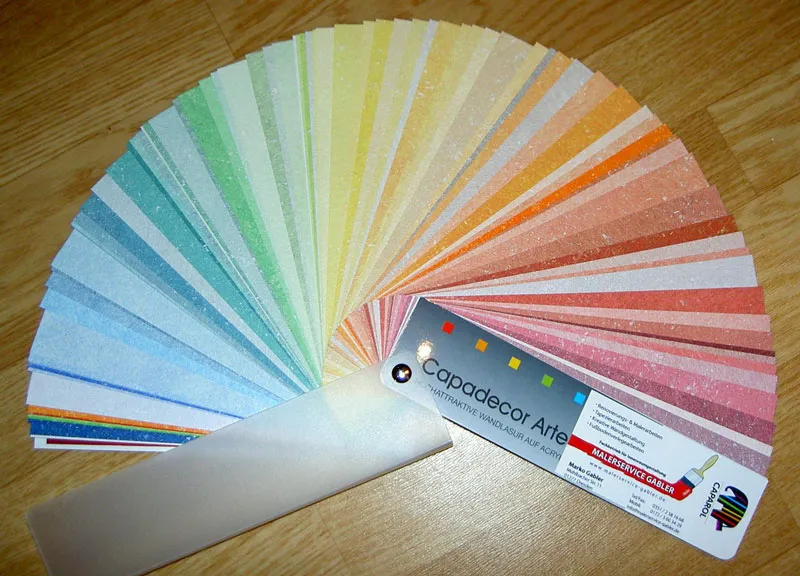 Farbfächer Capadecor Arte